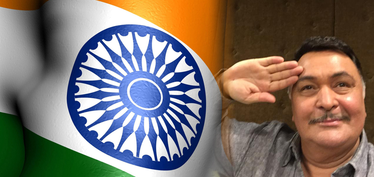 Rishi Kapoor Salute Selfie
