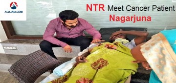 NTR Meet Cancer Patient in Bangalore