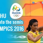 PV Sindhu Enters Rio 2016 Semis