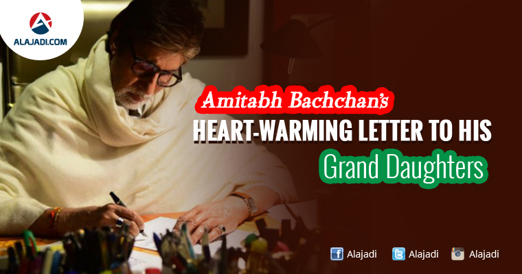 Amitabh Bachchans heart warming letter to his granddaughters