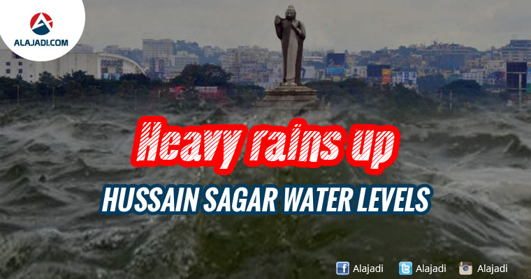 Heavy rains up Hussain Sagar water levels