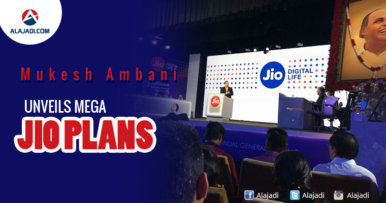 Mukesh Ambani unveils mega Jio plans