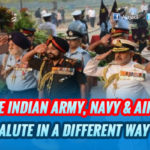 Why Indian Army, Navy and Air Force have Different Salutes