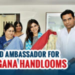 Samantha as Telangana Handlooms brand ambassador