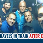 Dhoni travels in train with Jharkhand team after 13 years