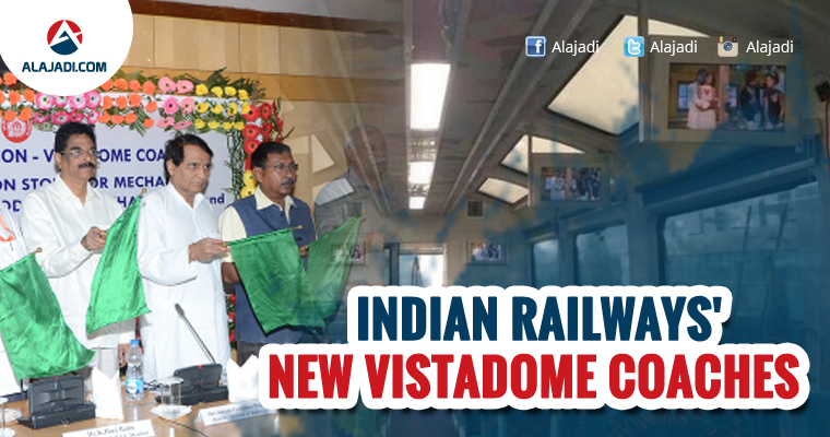 Indian Railways New Vistadome Coaches