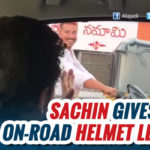 Watch: Sachin’s Safety Lecture to Hyd Youth!