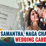 Viral: Samantha and Naga Chaitanya Wedding Card!