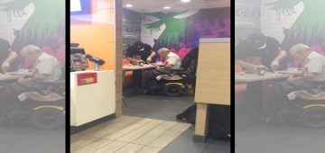 McDonald’s Employee Becomes Celebrity After Helping A Diasabled