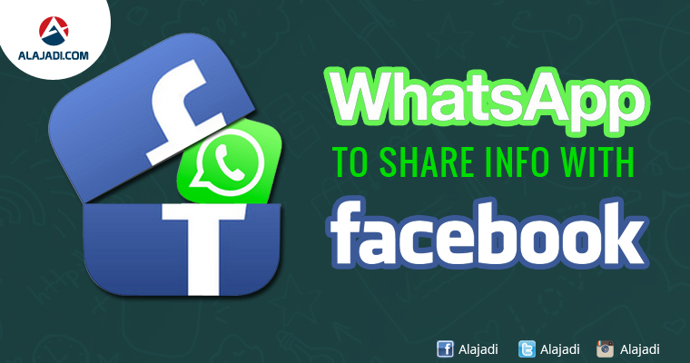 WhatsApp to share info with Facebook