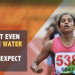 Indian Officials Not Provided Water For Marathon Runner Jaisha.
