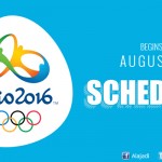 Rio Olympics 2016 Full Schedule.