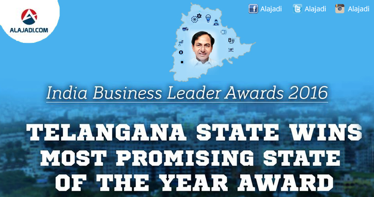 telangana state wins most impressing state of the year award