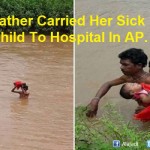 Father To Carry His Ailing Child To Hospital