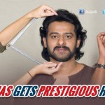 Prabhas to get a wax statue at Madame Tussauds