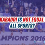 Why Kabaddi is not recogniting with all Sports ?