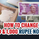 How to get new 500/- and 2,000/- Rupee notes?