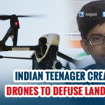 School boy builds laser drone that zaps landmines