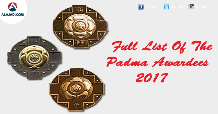 padma awards nominees 2017