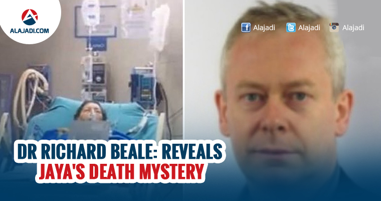 Dr Richard Beale Reveals Jayas Death Mystery