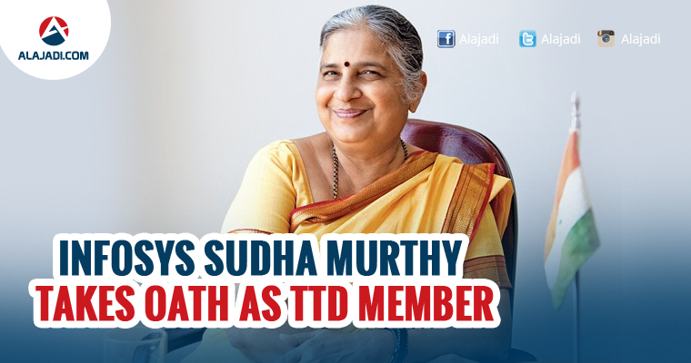 Infosys Sudha Murthy takes oath as TTD member
