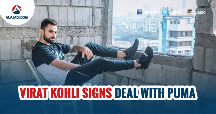 Virat Kohli signs deal with Puma