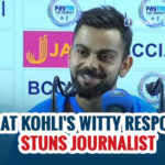Virat Kohli’s witty reply stuns journalist