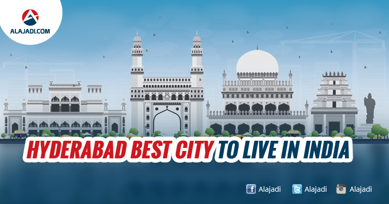 Hyderabad best city to live in India
