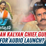 Pawan Kalyan As Chief Guest For DJ Audio Launch