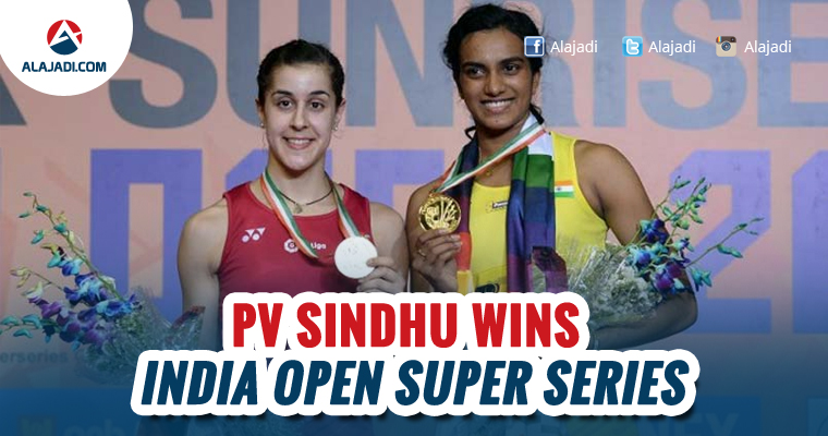 PV Sindhu Wins India Open Super Series