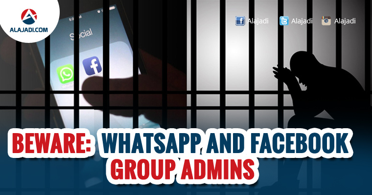 WhatsApp and Facebook group admins