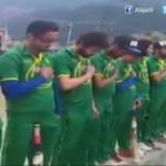 Kashmir: Local cricket team sings Pakistan National Anthem