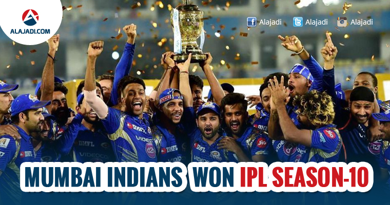 Mumbai Indians won IPL season-10