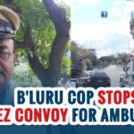 Traffic cop stops President’s convoy to let ambulance pass