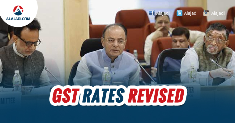 GST Rates Revised