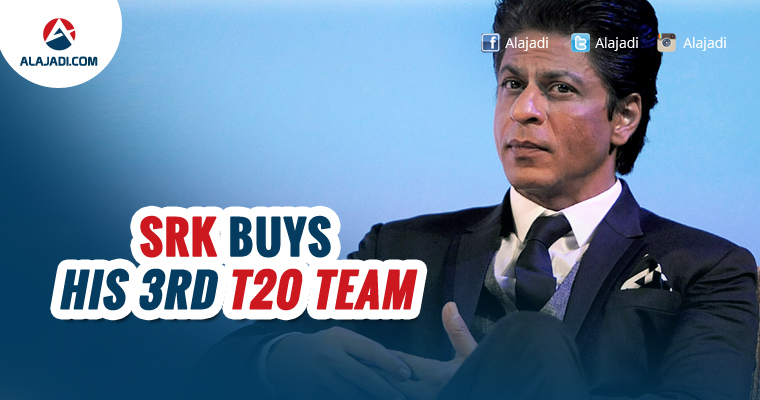 SRK Buys His 3rd T20 Team