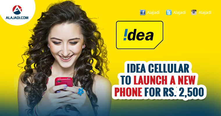 Idea Cellular to launch a new phone for Rs 2500