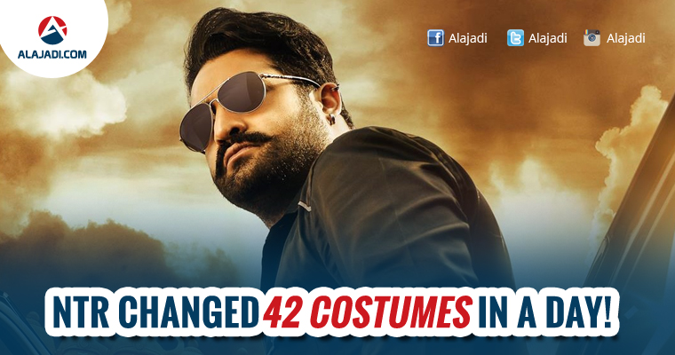NTR Changed 42 Costumes in A Day