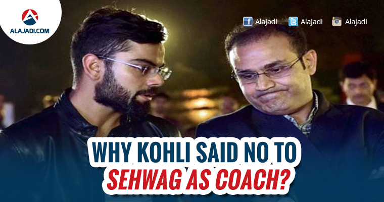 Why Kohli Said No To Sehwag as Coach